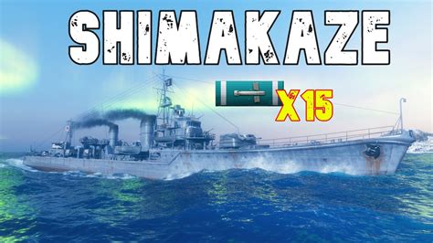 World Of Warships Shimakaze Kills K Damage Youtube