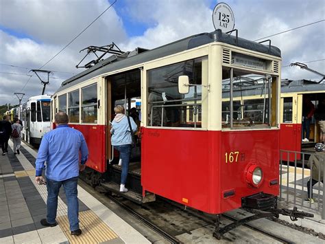 Szczecin Wi Towa Lat Tramwaju Elektrycznego Transport Publiczny