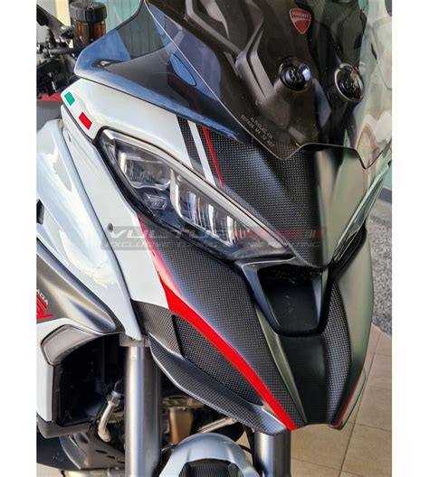 Cupolino In Carbonio Personalizzato Ducati Multistrada V4S ICEBERG