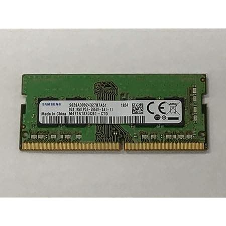 Samsung Modulo Di Memoria Da 8 Gb DDR4 2400 MHz 260 Pin SO DIMM