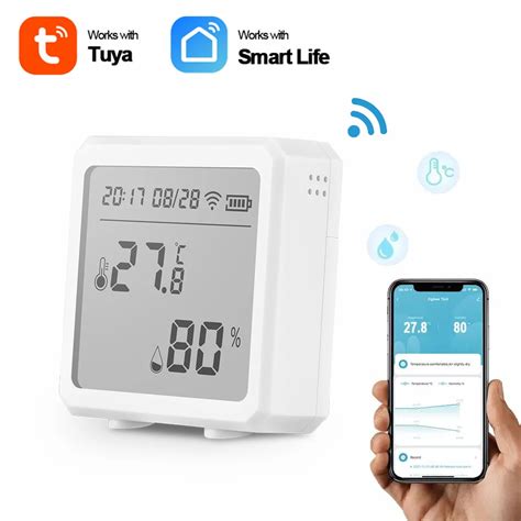 Capteur De Temp Rature Et D Humidit Wifi Multifonctionnel Therye