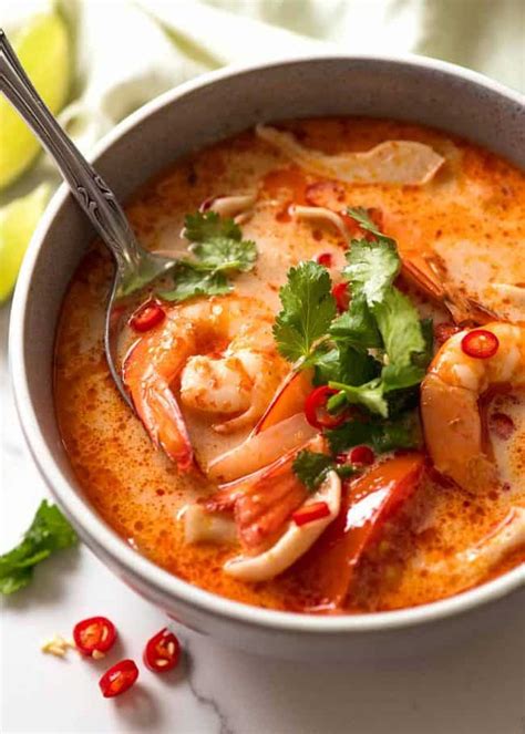 Tom Yum Soup Thai Soup Recipe Tom Yum Soup Recipe Recipes Tom