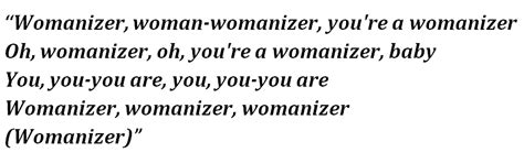 "Womanizer" by Britney Spears - Song Meanings and Facts