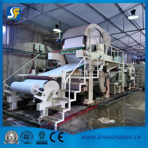 Normal Type Rewinding And Perforating Toilet Paper Machine China