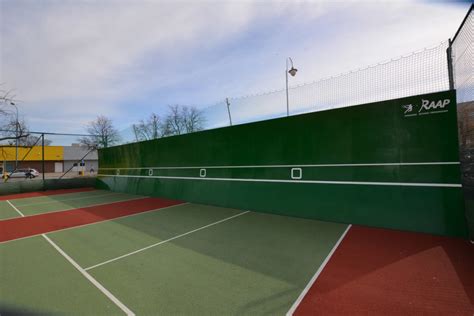 Practice Wall Tennis Court Surface Solutions Ltd