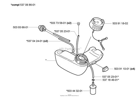 Husqvarna 128ld Carburetor Fuel Line Diagram