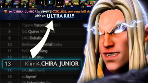 Rank Europe K Mmr Chira Junior Invoker Dota Invoker Youtube