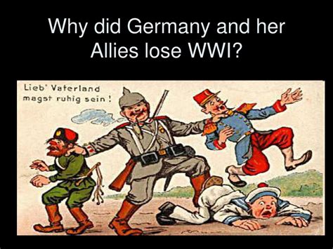 Why Did Germany Join Ww