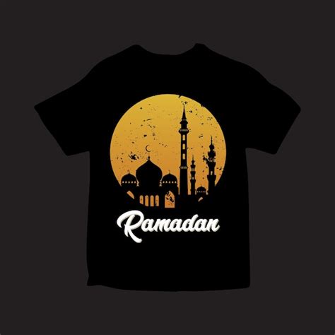 Premium Vector Ramadan Mubarak Graphics T Shirt Design