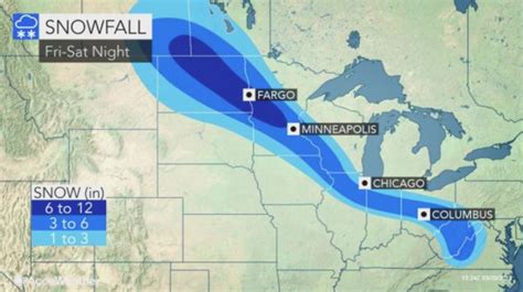 Next storm could bring a foot of snow to parts of Minnesota - Bring Me ...