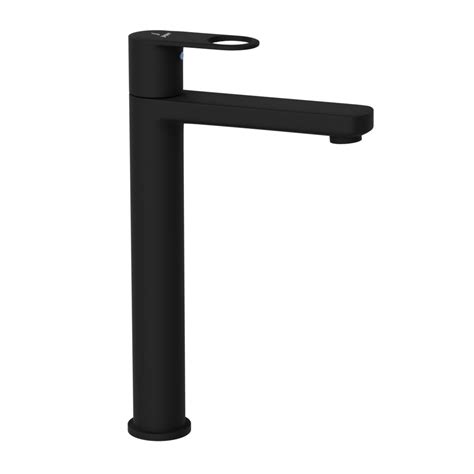 Ornamix Prime Black Matt High Neck Wash Basin Tap Jaquar Global