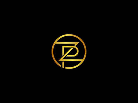 Premium Vector | Zp logo design