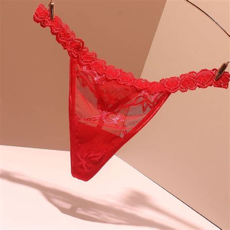 Jual Dezenna Sexy Celana Dalam Wanita Renda Transparan G String Low Waist Hot C Shopee