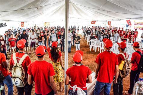 Acampamento Nacional Da Juventude D In Cio Marcha Hist Rica Do Mst Mst