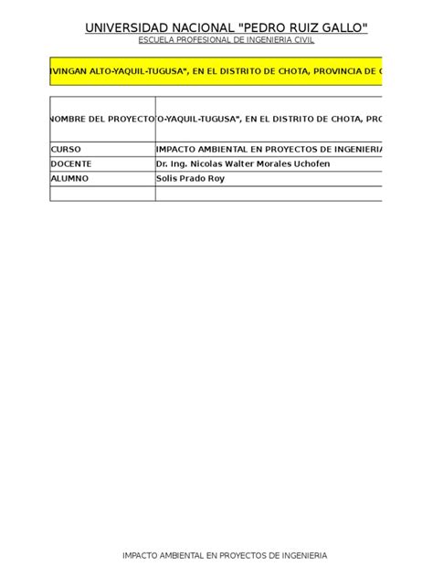 PDF Proyecto De Infraestructura Vial FONCODES DOKUMEN TIPS