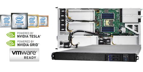 Compact Purley 1U GPU Server for AI and VDI Applications, Up to 4 x Nvidia Tesla GPU - CRG ...