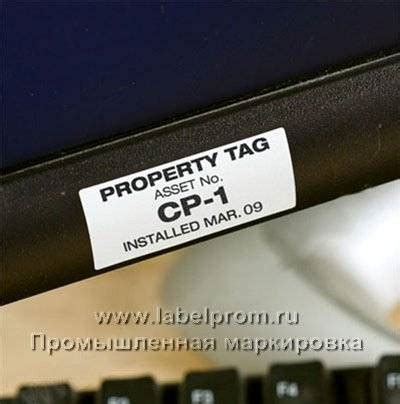 Термотрансферный принтер этикеток BMP71 для маркировки кабеля и провода ...