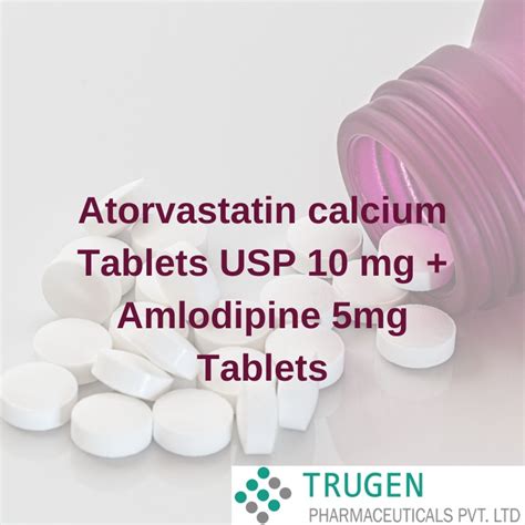 Atorvastatin Calcium Tablets Usp 10 Mg Amlodipine 5mg Tablets Pharmint