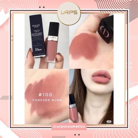 Jual Dior Rouge Dior Forever Liquid Lipstick Shade 100 Forever Nude