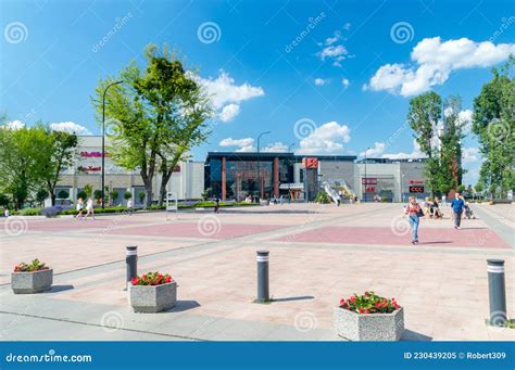 Galeria Sloneczna Shopping Mall In City Center Of Radom Editorial Image