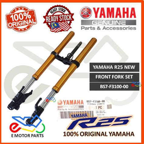 fork depan yzf     front fork set damper steering