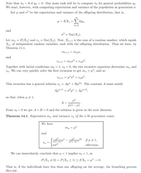 Solved Question Marks Consider A Branching Markov Chain