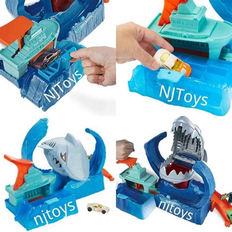 Promo Hot Wheels Robo Shark Frenzy Playset Trackset Color Shifters Diskon Di Seller Qairina
