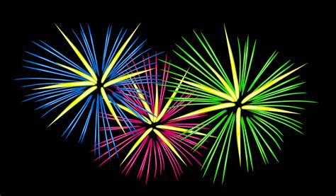 Clipart - Fireworks