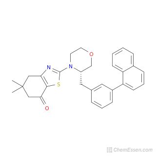 5 5 Dimethyl 2 3S 3 3 Naphthalen 1 Yl Phenyl Methyl Morpholin 4