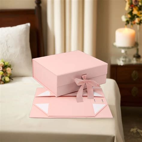 Luxury Eco Friendly Custom Small Folding Gift Box Hard Flip Top