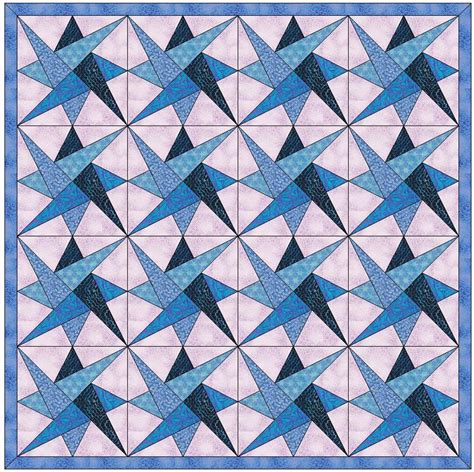 Interwoven Quilt Pattern