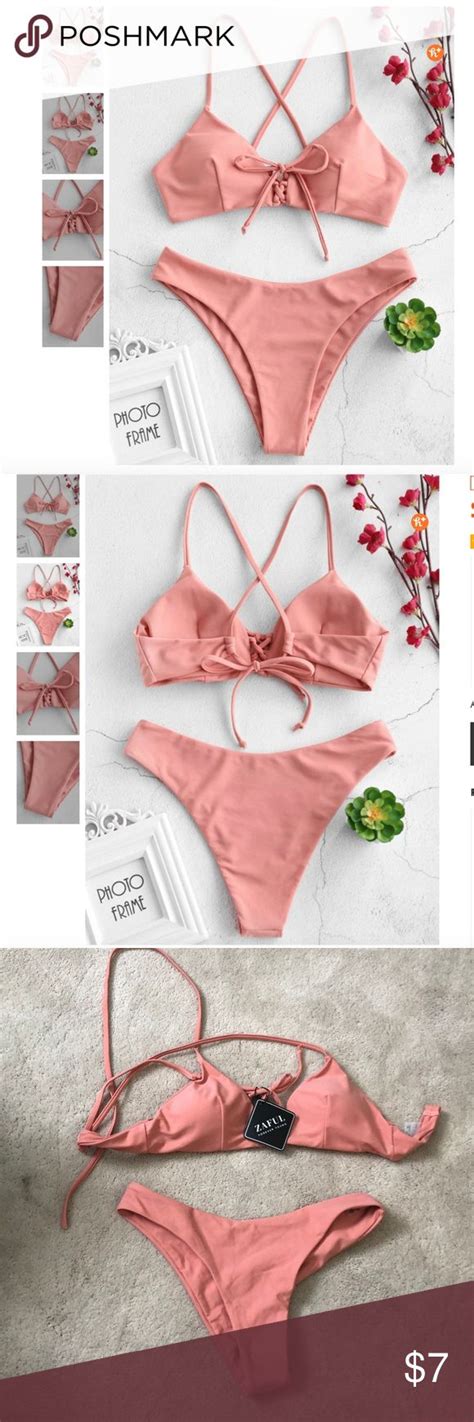 Swim Bikinis String Bikinis Swimwear Bikini Rose Plus Fashion