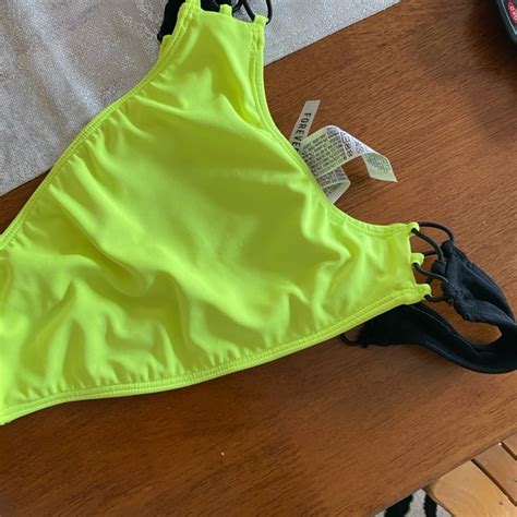 Forever Swim Nwt Forever High Leg Neon Bikini Bottom Poshmark