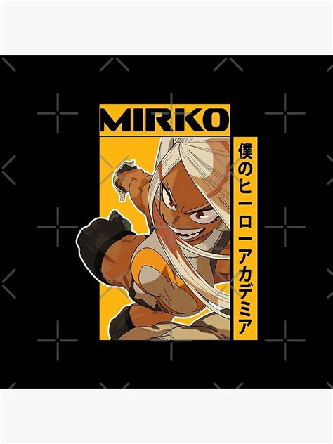 My Hero Academia Rabbit Hero Mirko Poster By Noureddineyahya