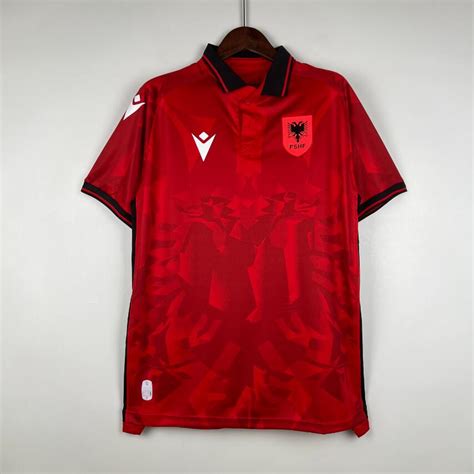 Camiseta Albania Tercera Equipaci N Alb