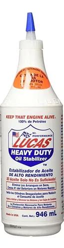 Lucas Oil Stabilizer Estabilizador De Aceite 946 Ml