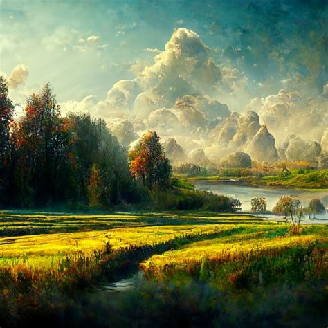 Fantasy Landscape Art-PA1110 | Landscape paintings, Fantasy landscape ...