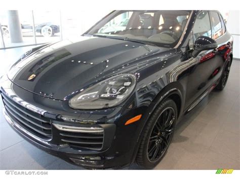 Moonlight Blue Metallic Porsche Cayenne Gts Photo