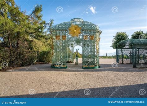 Pavilion And Praying Man Statue At Sanssouci Palace Potsdam