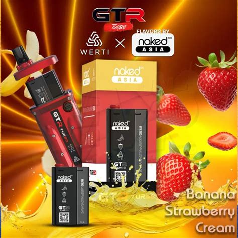 PODDIS WERTI GTR TURBO naked ASIA Cartridge 12000 Puffs แท