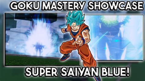 Update Goku Mastery Super Saiyan Blue Showcase Z Battlegrounds