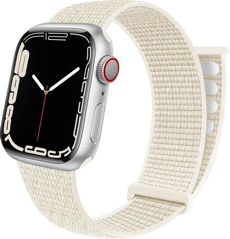 Apple Watch Nylon Loop Bandje Sterrenlicht Smartwatchbanden Nl