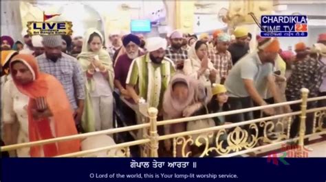 Bangla Sahib Live Chardikla Time TV 08 04 2024 Evening Gurudwara