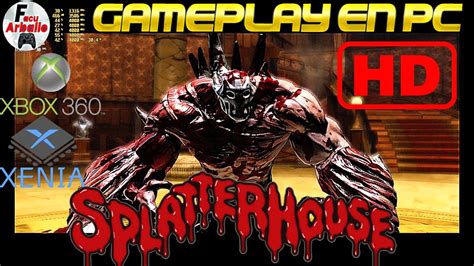 Splatterhouse XBOX 360 Gameplay en español para Pc Emulado en Xenia