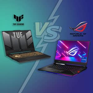 مقایسه لپ تاپ گیمینگ ایسوس سری TUF و ROG یاس ارتباط