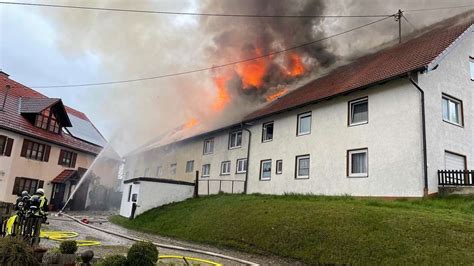 Millionenschaden Bei Bei Einem Gro Brand In Scheuring