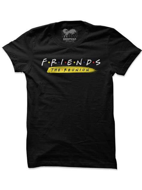 Friends Reunion Logo T Shirt Official Friends Merchandise Redwolf