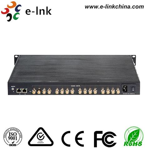 16 Port Ethernet Over Coax Converter Coaxial Cable To Ethernet Adapter Converter