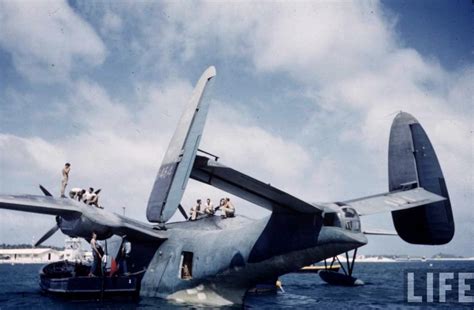 Martin PBM Mariner Flying Boat Marines Reconnaissance Aircraft