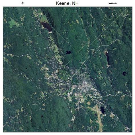 Aerial Photography Map of Keene, NH New Hampshire